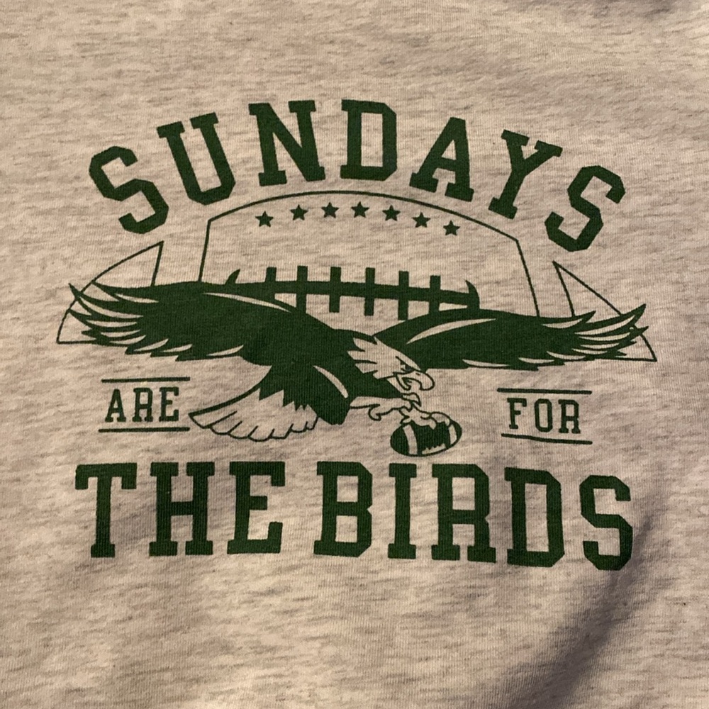 Sundays Are For The Birds Eagles 18-24 Months Sweatshirt & Sweatpants Outfit - Picture 3 of 7